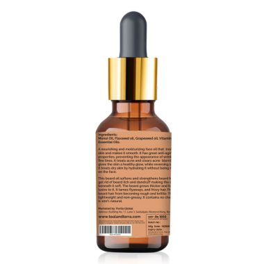 Teal and Terra: Monoi Beard Oil - 30ml