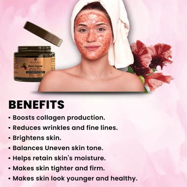 Teal and Terra: Red Algae Anti-Aging Face Mask - 100ml