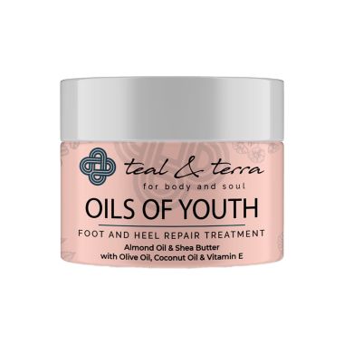Teal and Terra: Foot And Heel Repair Treatment With Coconut & Olive Oil - 50ml