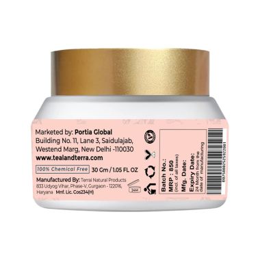 Teal and Terra: Hydrating Lip Balm With Avocado & Rose Oil - 50ml