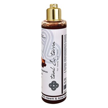 Teal and Terra: Onion Oil & Rose Shampoo With Sandalwood For Hair-Fall Control, Hair Regrowth & Dandruff Control - 200ml