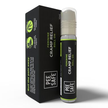 Pee Safe: Feminine Cramp Relief Roll On for Period Pain - 10ml