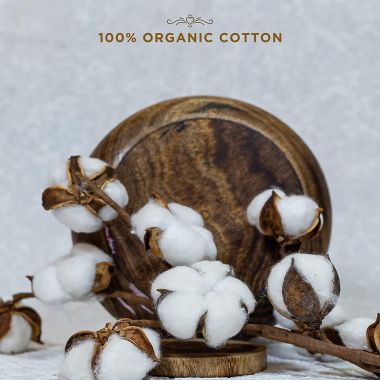 Pee Safe: 100% Organic Cotton, Biodegradable Sanitary Pads - Overnight (Pack of 10)