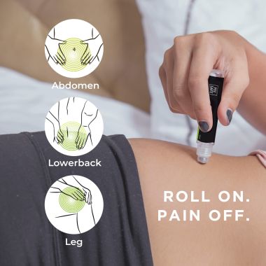 Pee Safe: Feminine Cramp Relief Roll On for Period Pain - 10ml