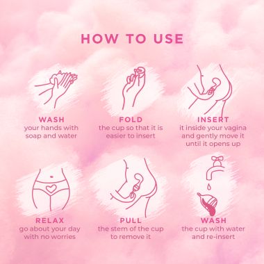Pee Safe: Reusable Menstrual Cup with Medical Grade Silcone for Women - Extra Small