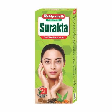 Baidyanath: Surakta- Herbal tonic for Pimple and Acne free skin - 450 Ml