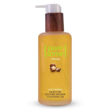 PureSense: Macadamia Moisture Restore Shower Cleansing Oil - 200ml