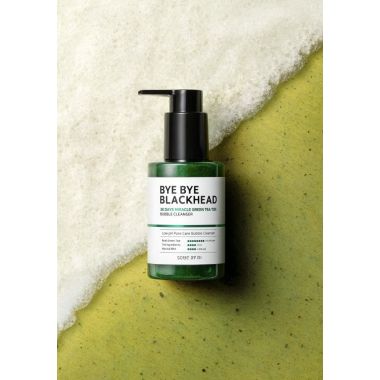 SOME BY MI: Bye Bye Blackhead 30 Days Miracle Green Tea Tox Bubble Cleanser - 120ml
