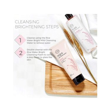 The Face Shop: Rice Water Bright Cleansing Foam | 150ml