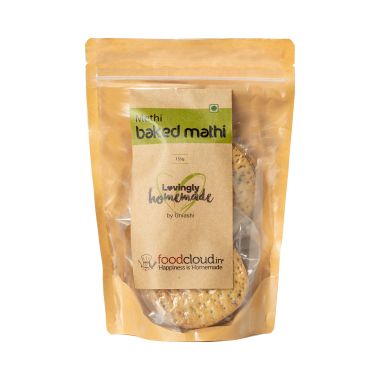 Foodcloud: Baked Methi Mathi - 465 gm (Pack of 3)