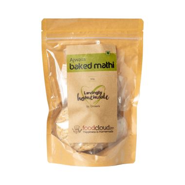 Foodcloud: Baked Ajwain Mathi - 495 gm (Pack of 3)