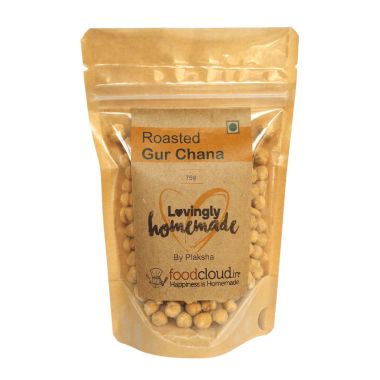 Foodcloud: Roasted Gur Chana - 225 gm (Pack of 3)