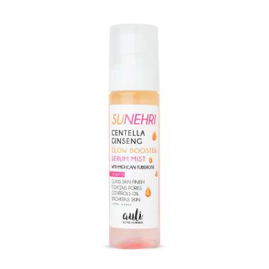 AULI: Sunehri Glow Booster Serum Mist – 24H Hydration & Glass Skin Finish 120ml