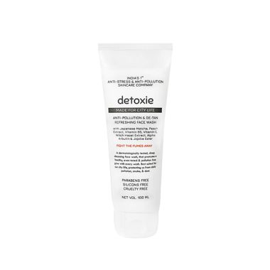 Detoxie: Anti-Pollution & De-Tan Refreshing Face Wash - (100 ml)