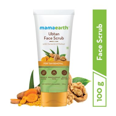Mamaearth: Ubtan Face Scrub for fresh skin - 100 g