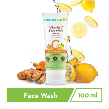 Mamaearth: Vitamin C Face Wash for glowing skin - 100ml