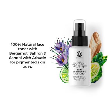 Brillare: Skin Brightening Face Toner For Pigmented Skin - 50ml