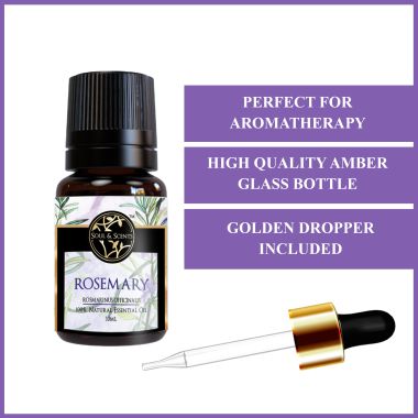 Soul & Scents: Rosemary Essential Oil 10ml