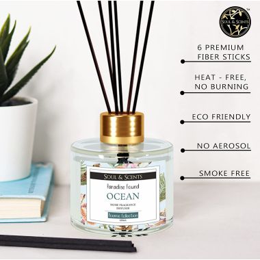Soul & Scents: Ocean Reed Diffuser 120ml