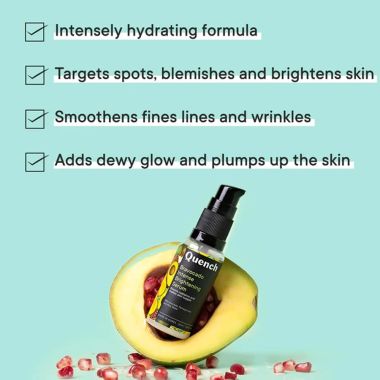 Quench Botanics: Bravocado Intense Brightening Serum | Korean Skin care 30gm