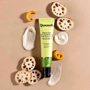 Quench Botanics: Mama Cica Dark Circle Fading Under Eye Cream | Korean Skin care - 15gm