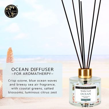 Soul & Scents: Ocean Reed Diffuser 120ml