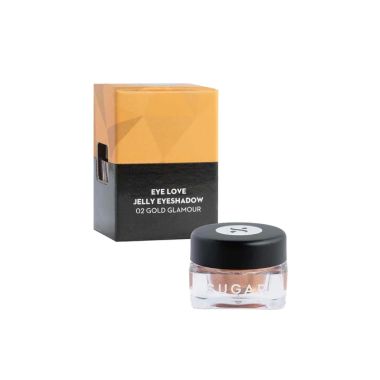 Sugar Cosmetics : Eye Love - Jelly Eyeshadow - 02 Gold Glamour - 3gm