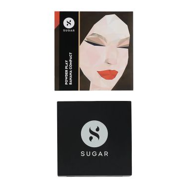 Sugar Cosmetics : Powder Play - Banana Compact - 6gm