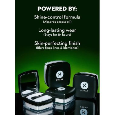 Sugar Cosmetics : All Set To Go - Translucent Powder - 7gm
