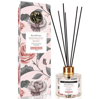 Soul & Scents: Midnight Rose Reed Diffuser 120ml