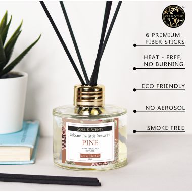 Soul & Scents: Pine Reed Diffuser 120ml