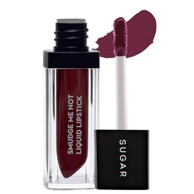 Sugar Cosmetics : Smudge Me Not - Liquid Lipstick - 17 Fiery Berry (Marsala) - 4.5ml