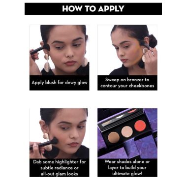 Sugar Cosmetics : Contour De Force - Face Palette with Lightweight Blush, Highlighter And Bronzer - 01 Subtle Summit -12gm