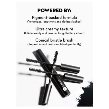 Sugar Cosmetics : Lash Of The Titans - Volumizing Mascara - 01 Black With A Bang (Black Mascara) - 5ml