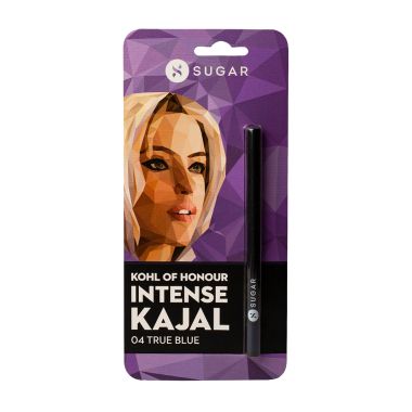 Sugar Cosmetics : Kohl Of Honour - Intense Kajal - 04 True Blue (Blue Kajal) - 0.25gm