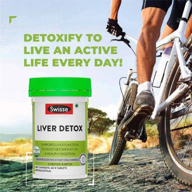 Swisse: Ultiboost Liver Detox Supplement for Complete Liver Support, Cleansing and Detox - 30 Tablets
