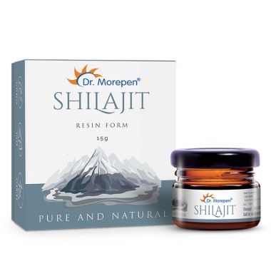 Dr. Morepen: Natural & Pure Himalayan Shilajit Resin - 126 gm