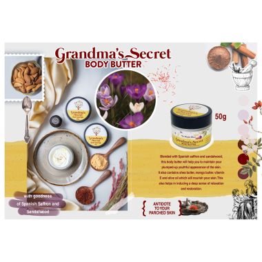 The Herbal Blend: Grandma's Secret Body Butter - 50gm