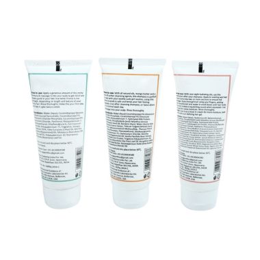 Fix My Curls : Everyday Moisturizing Shampoo And Cleansing Shampoo With Hydrating Deep Conditioner Wash Day Pack - 50ml Each