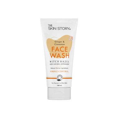 The Skin Story: Ginger & Cinnamon Facewash - Pimple Control - 100 ml