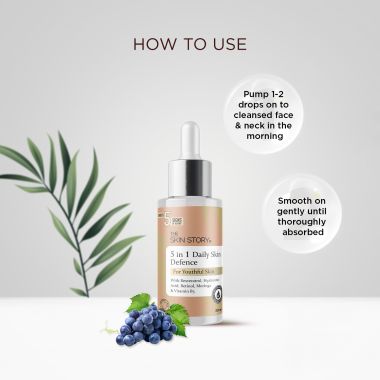 The Skin Story: 5 in 1 Daily Skin Defence - 40ml