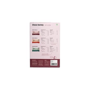 The Whole Truth: Protein BarsChoco Variety (2 Double Cocoa Bars, 2 Coconut Cocoa Bars, 2 Coffee Cocoa Bars) Pack of 6 (6 x 52g)