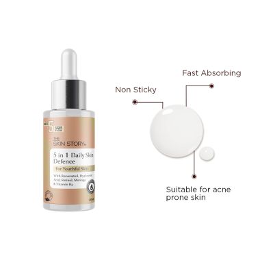The Skin Story: 5 in 1 Daily Skin Defence - 40ml