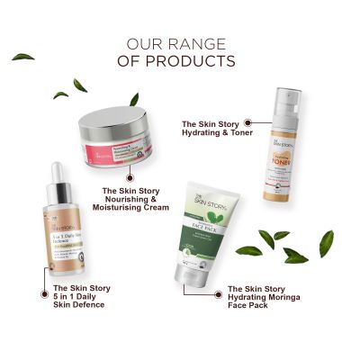 The Skin Story: Hydrating & Soothing Gel Mask - 50gm