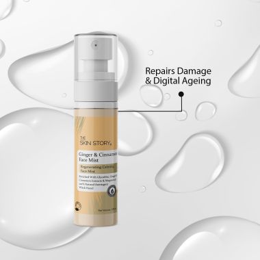The Skin Story: Ginger & Cinnamon Face Mist with Magnesium - 100ml