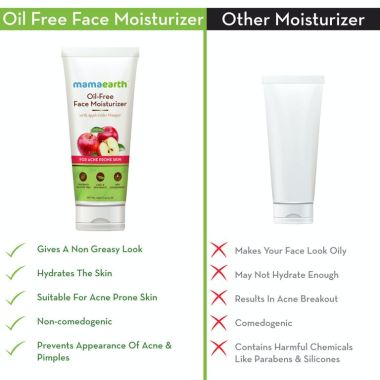 Mamaearth: Oil Free Moisturizer For Face With Apple Cider Vinegar - 60ml