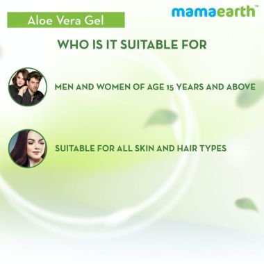 Mamaearth: Aloe Vera Gel For Face - 300ml