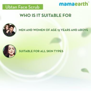 Mamaearth: Ubtan Face Scrub for fresh skin - 100 g