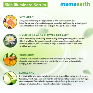 Mamaearth: Skin Illuminate Vitamin C Serum -  30gm
