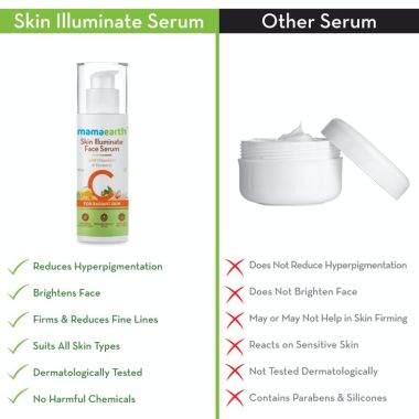 Mamaearth: Skin Illuminate Vitamin C Serum -  30gm